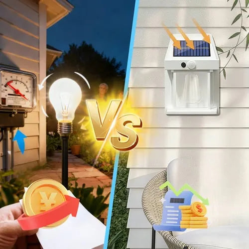 Solar Tungsten Wall Light