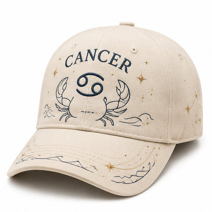 12 Zodiac Signs Embroidered Cap Collection – Celestial Hats Made for Every Personality