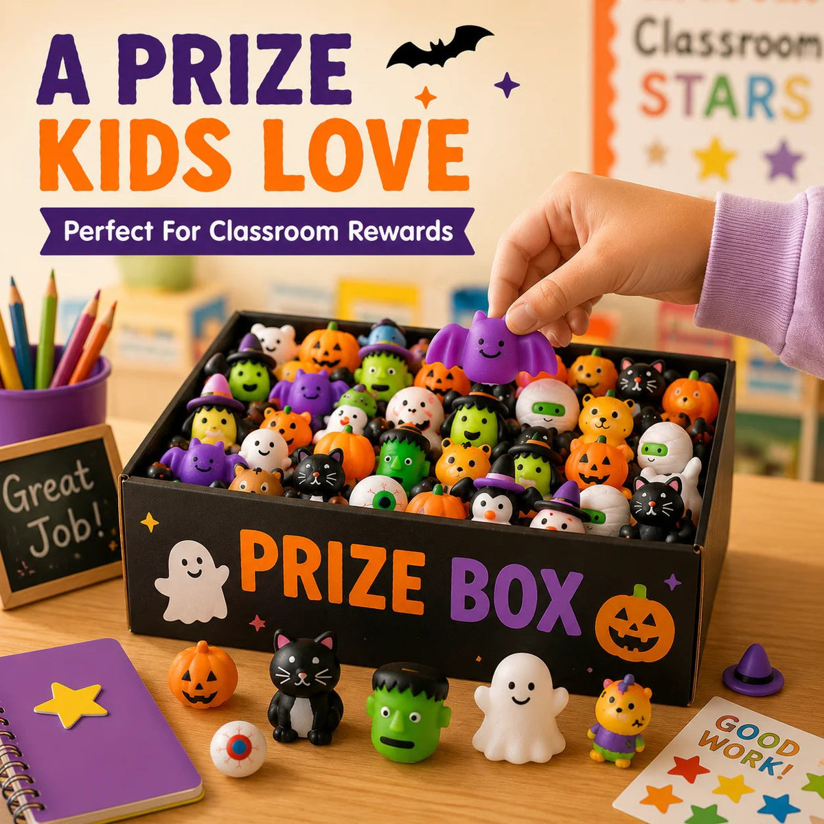 🔥 50% OFF - 🎃 30PCS Halloween Mochi Squishy Toys