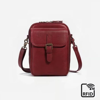 🔥 Crossbody Leather RFID Bag