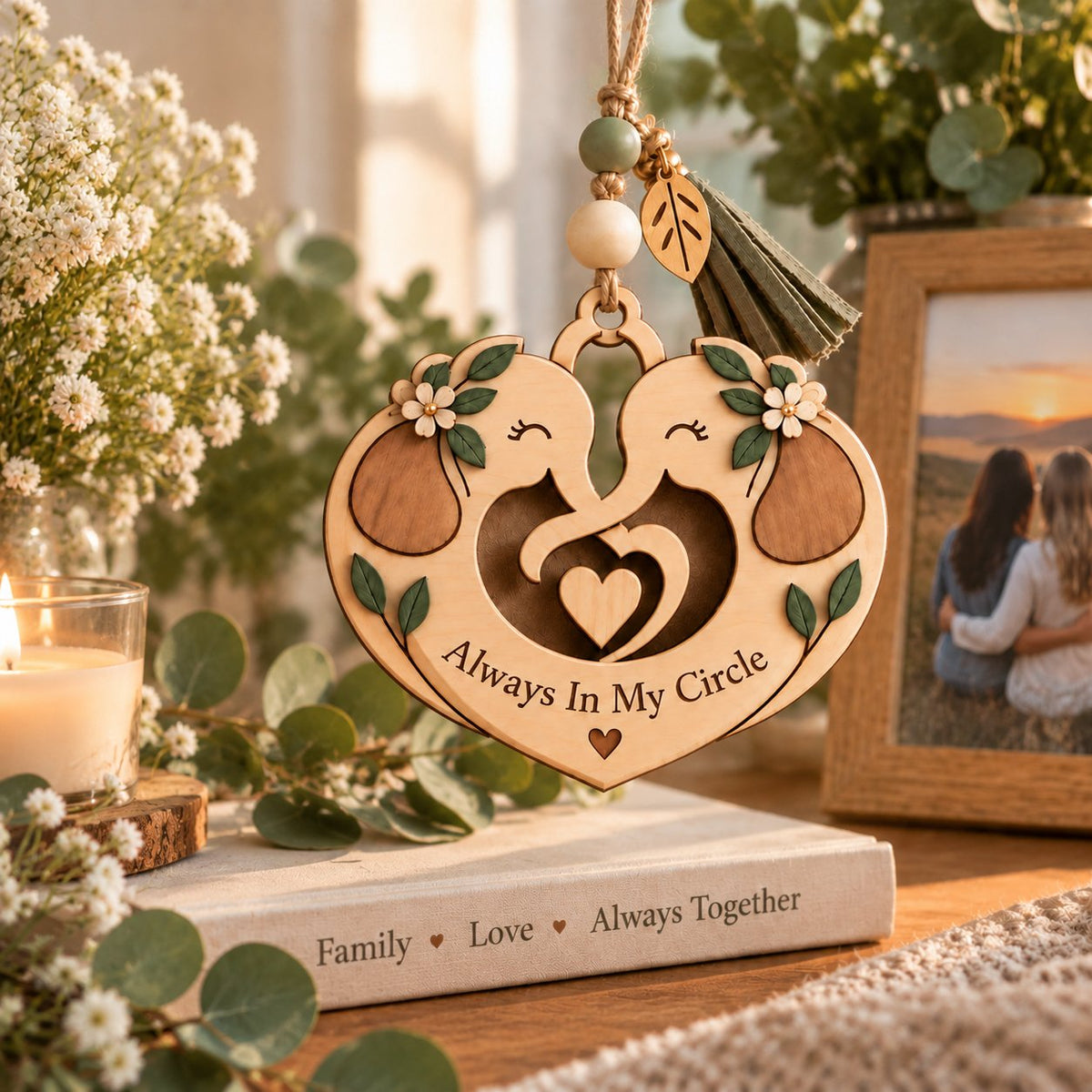 💞🐘 Sisterhood Elephant | A Meaningful Gift for Sisters & Best Friends