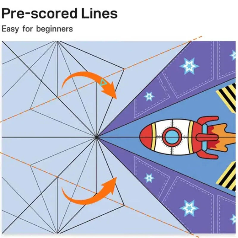 ⏰Creative DIY Paper Airplane Set For Kids