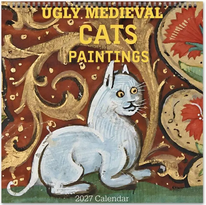 Medieval Inspired Ugly Cats Calendar
