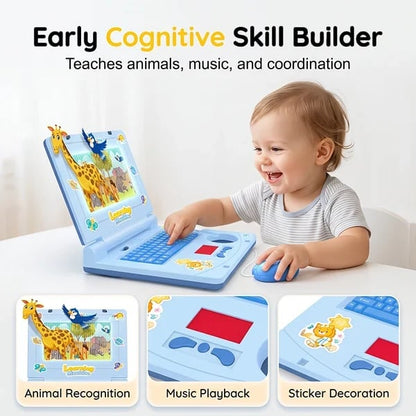 Interactive Simulation Toy Laptop