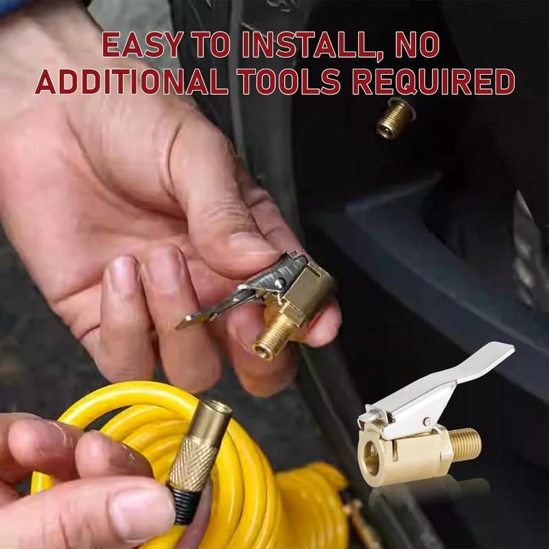 🔧Brass Tire Air Chuck(2pcs)