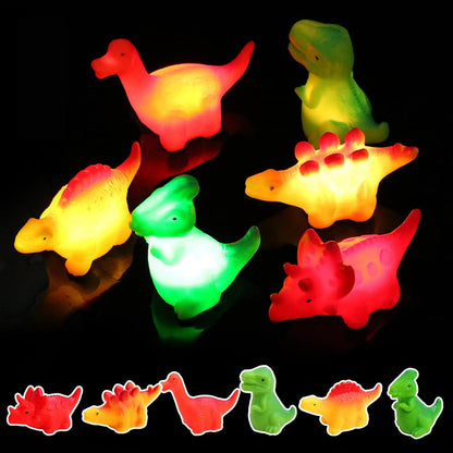 🎁Light-up Bath Toys 🦖🧜‍♀️ for Kids 3-8, Glow in the Water 🌊✨