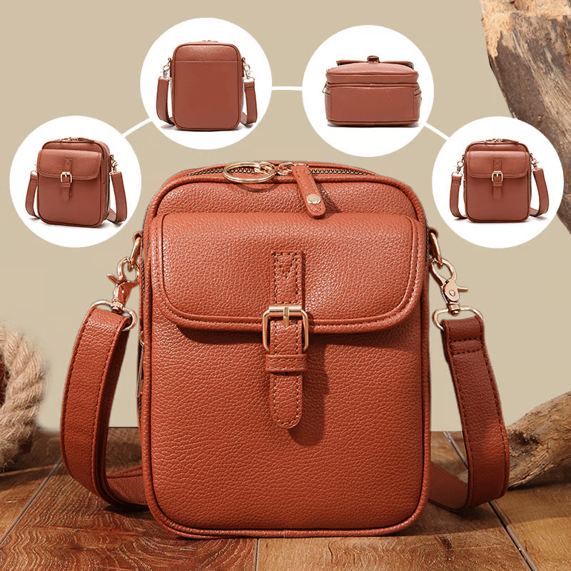 🔥 Crossbody Leather RFID Bag