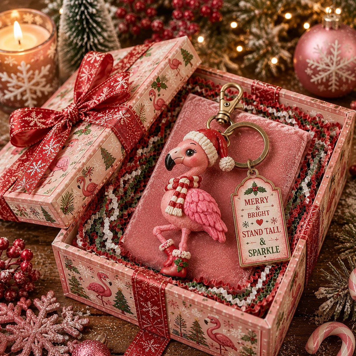 🎄2026 Christmas Character Keychain Gift Box🎁