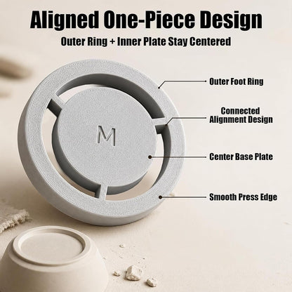 🏆Limited Time Sale 49% OFF🏺👐 Pottery Foot Ring Tool