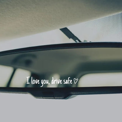 💓 I love you, drve safe Sticker（3 PCS）