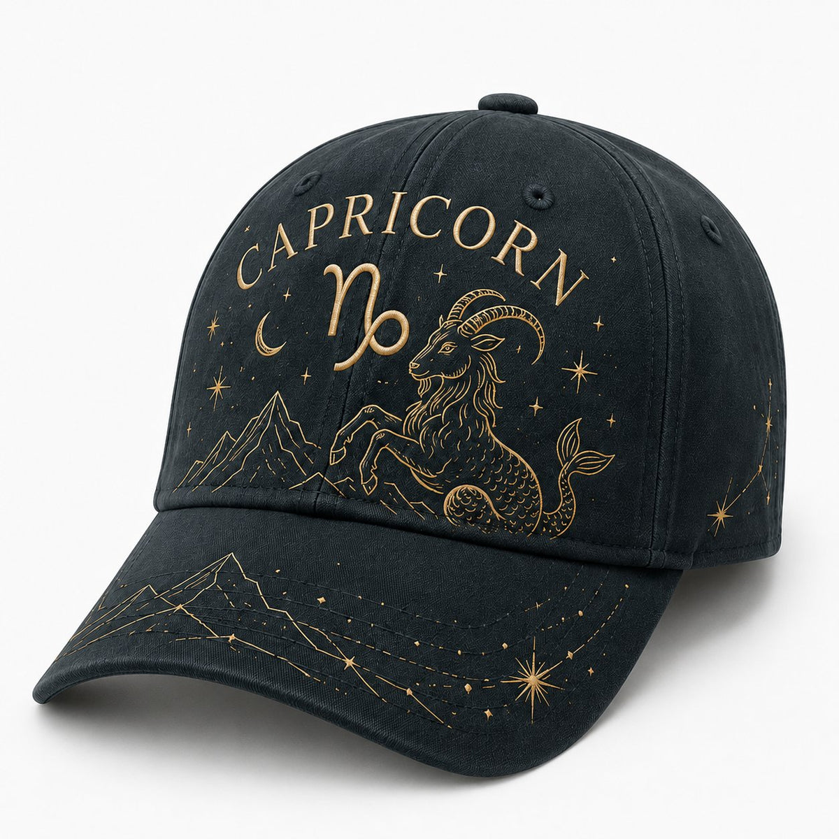12 Zodiac Signs Embroidered Cap Collection – Celestial Hats Made for Every Personality