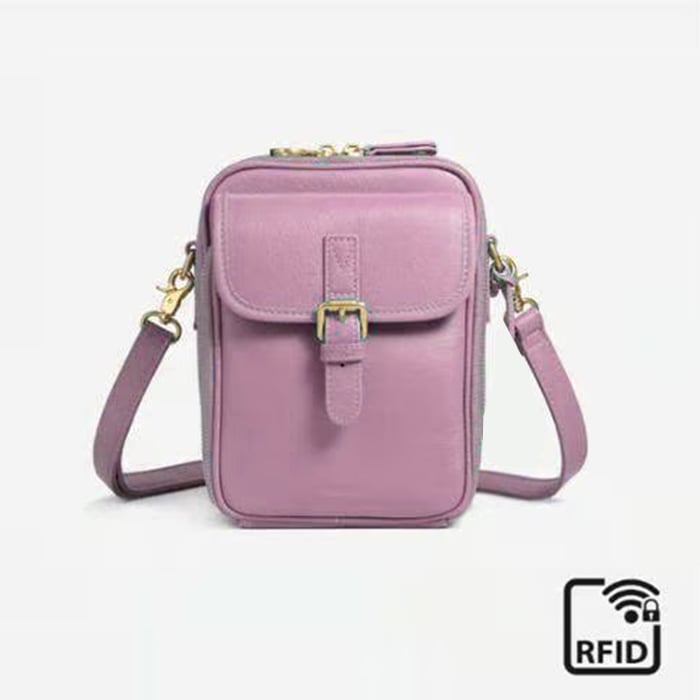 🔥 Crossbody Leather RFID Bag