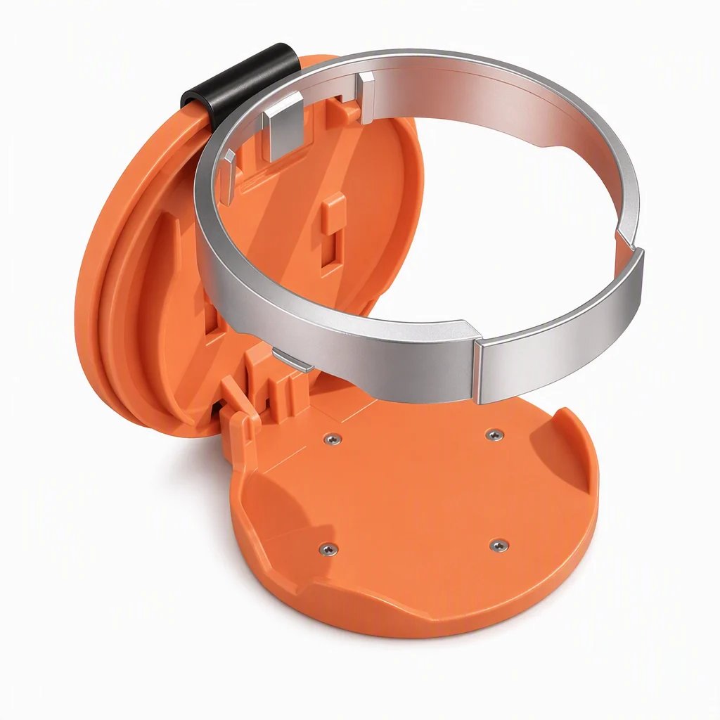 ⏰Multifunctional Foldable Car Door Cup Holder Large Diameter Drink and Water Bottle Storage Rack