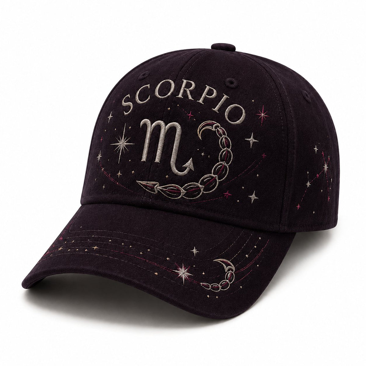 12 Zodiac Signs Embroidered Cap Collection – Celestial Hats Made for Every Personality