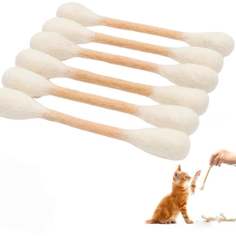 🔥Last Day 49% OFF - ❤️For happy, healthy, and active indoor cats🐱Swabs Large Size Cat Toys with Catnip (6 pcs/pack)