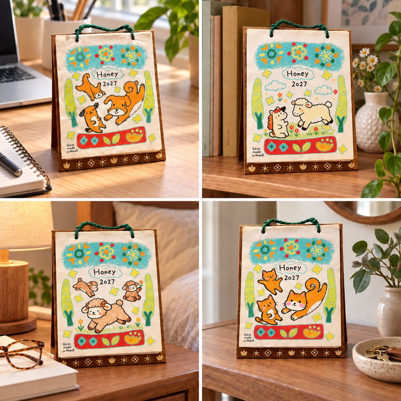 2027 Dog Doodle Illustrated Calendar
