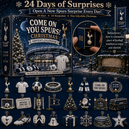 🎄 Come On You Spurs! Football Christmas Advent Calendar
