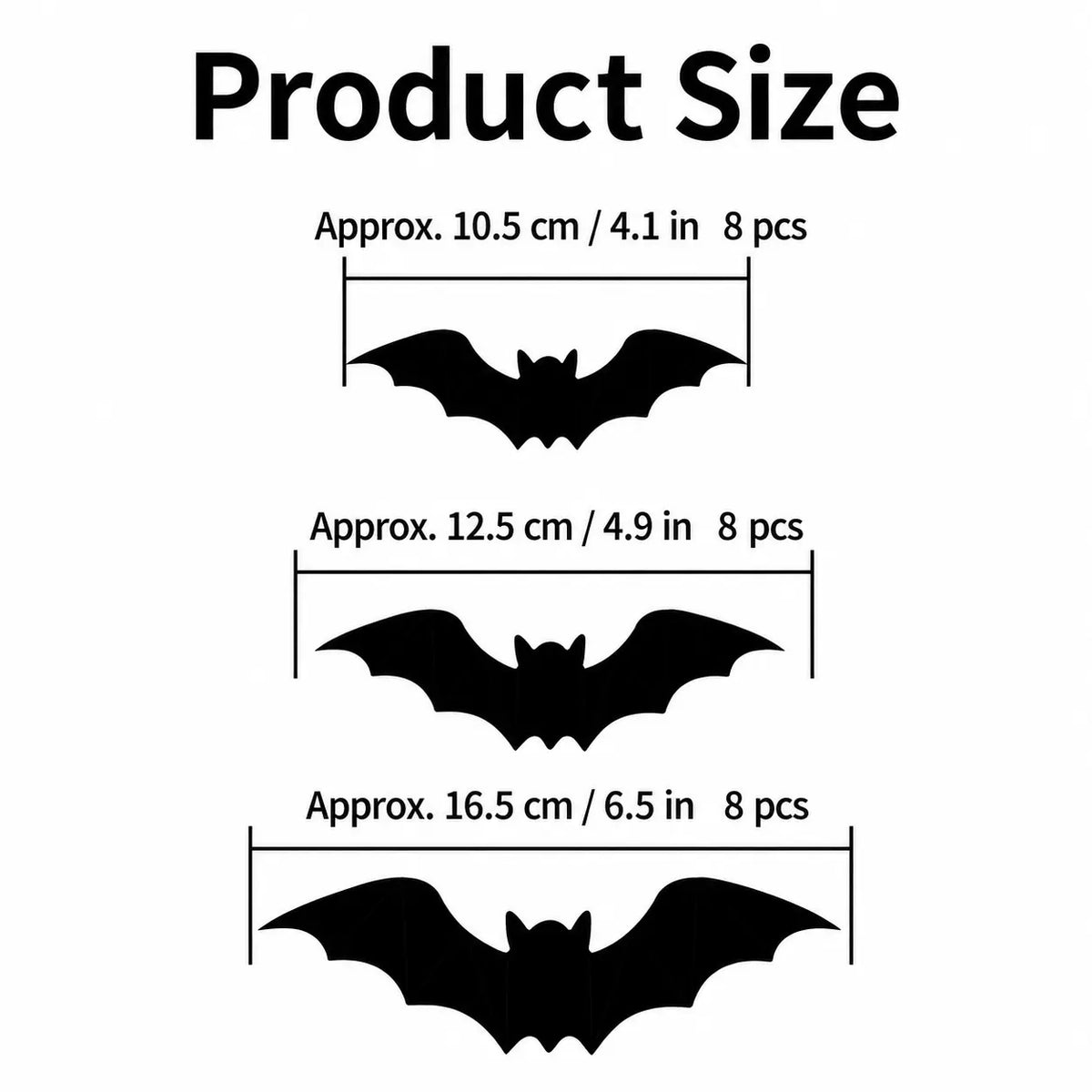 3D Bat Light LED Decorations