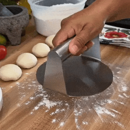 Stainless Steel Burger Patty Press