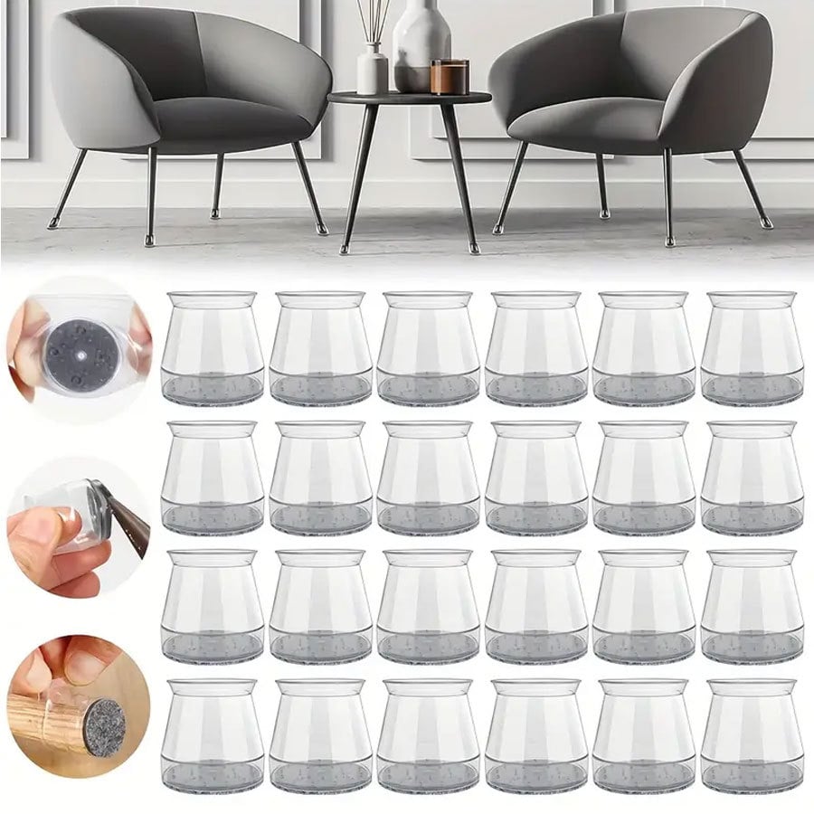 🔥Hot Sale 49% Off!🔥Silicone thickened wear-resistant chair leg cover
