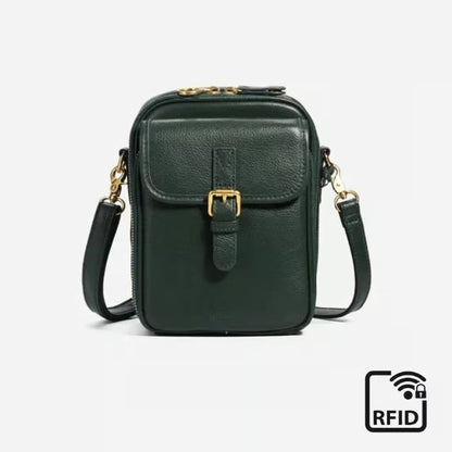 🔥 Crossbody Leather RFID Bag
