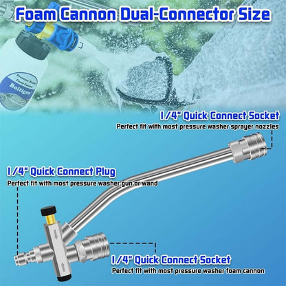 🔥 Foam Cannon Dual Connector Accessory