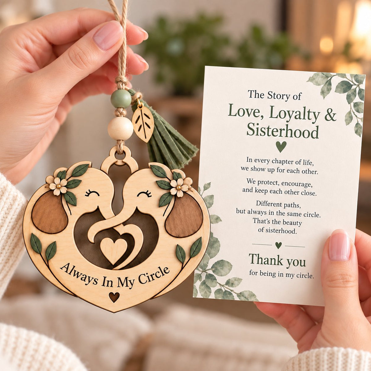 💞🐘 Sisterhood Elephant | A Meaningful Gift for Sisters & Best Friends