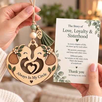💞🐘 Sisterhood Elephant | A Meaningful Gift for Sisters & Best Friends