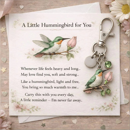 💖Mother's Day Hot Sale 49%OFF🐦Exclusive Custom Hummingbird Keychain