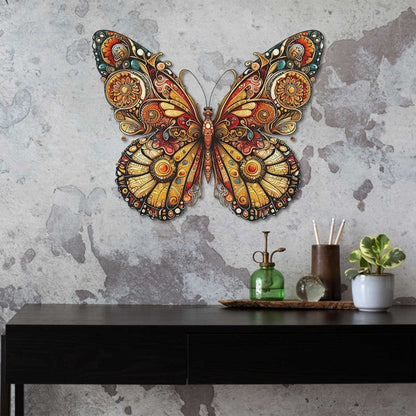 🦋Colors Butterfly Metal Garden Sign