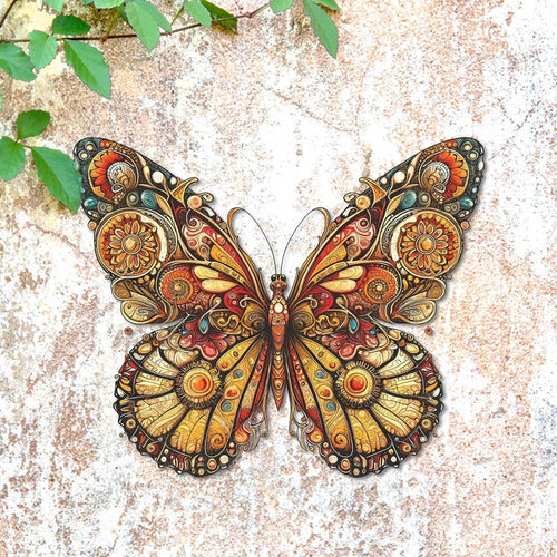 🦋Colors Butterfly Metal Garden Sign