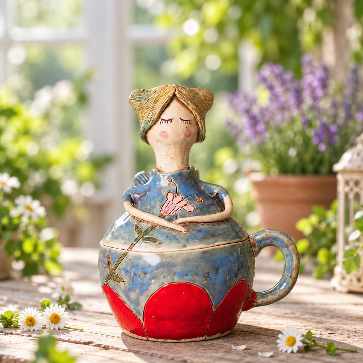 ⭐💖 Handmade Fairies Storage Jar/Mug