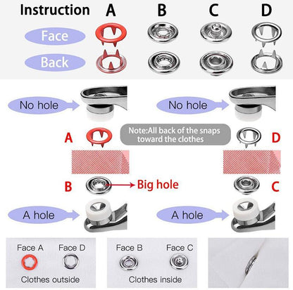✨Snap Button DIY Craft Kit