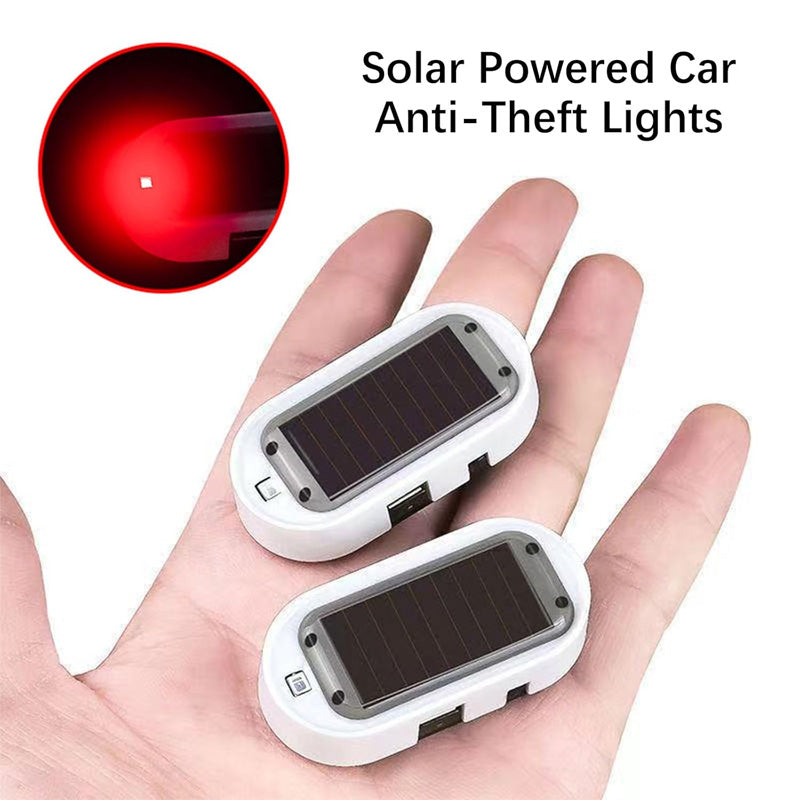 Solar Anti-Theft LED Flashing Lamp🚗🚨