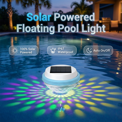 💡LED Solar Floating Pool Light🌈