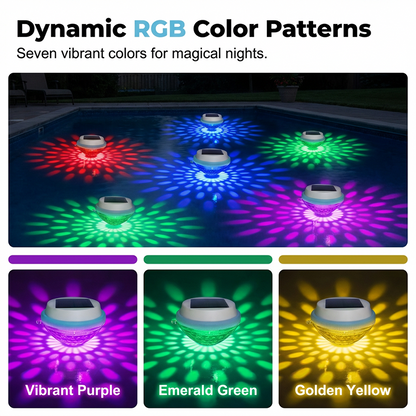 💡LED Solar Floating Pool Light🌈