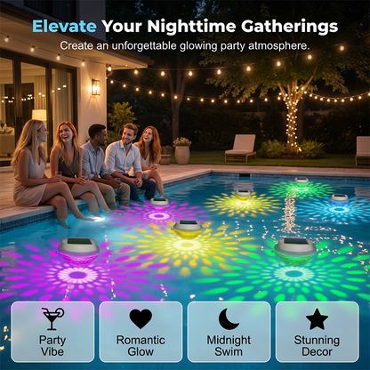 💡LED Solar Floating Pool Light🌈