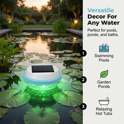 💡LED Solar Floating Pool Light🌈