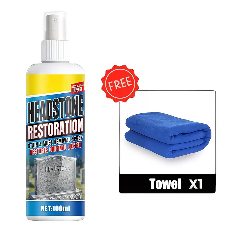 Headstone Restoration & Cleaning Spray