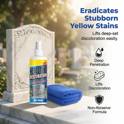 Headstone Restoration & Cleaning Spray