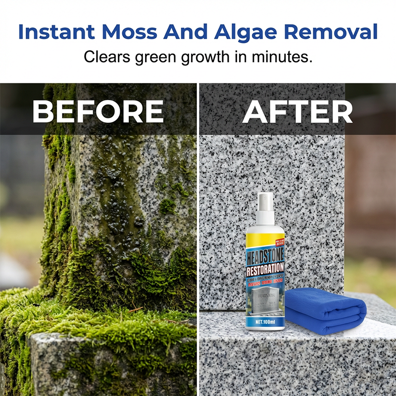 Headstone Restoration & Cleaning Spray