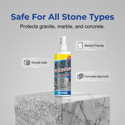 Headstone Restoration & Cleaning Spray