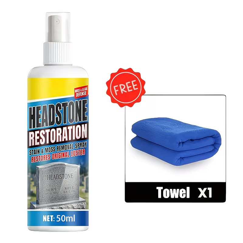 Headstone Restoration & Cleaning Spray