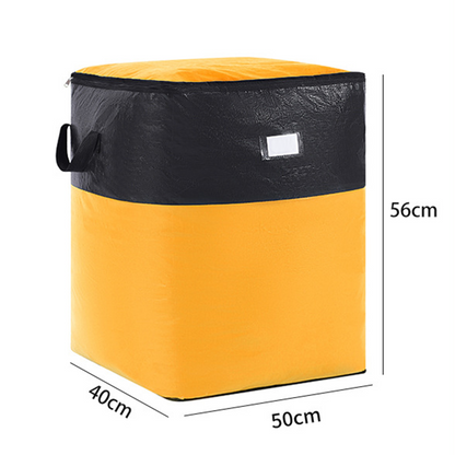 ⏰🧳 Collapsible Storage and Moving Bag – Heavy-duty handles & zippered closure – Folds flat, perfect for moving, travel or closet organization – reusable & easy to clean 🏠3