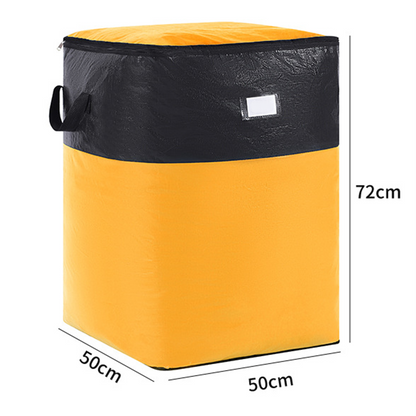 ⏰🧳 Collapsible Storage and Moving Bag – Heavy-duty handles & zippered closure – Folds flat, perfect for moving, travel or closet organization – reusable & easy to clean 🏠3