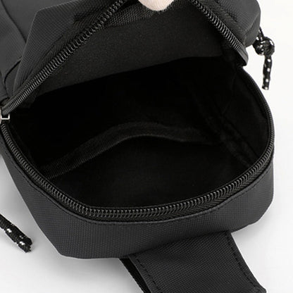 🧩 Multi-Compartment Sling Bag with Anti-Theft Back Pocket — Organise Your EDC, Protect Your Valuables