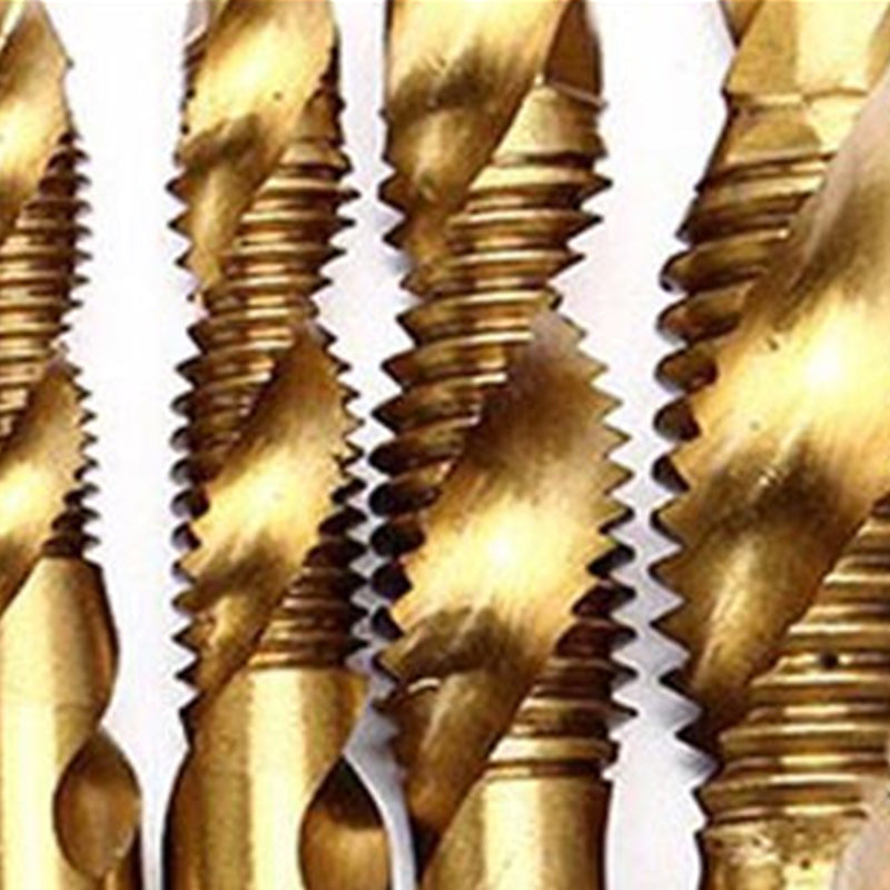 Hex Shank Combination Drill and Tap Bit Set