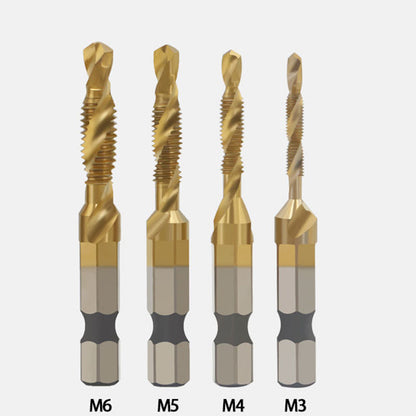 Hex Shank Combination Drill and Tap Bit Set