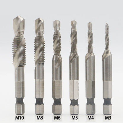 Hex Shank Combination Drill and Tap Bit Set