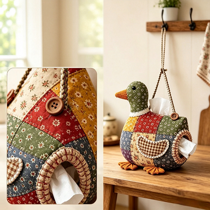 🧵LIMITED-TIME 43% OFF! ⏰ — DIY Animal Tissue Holder Sewing Kit | Perfect First Sewing Craft for Kids 🐻
